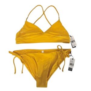 EBW Swimwear Tangerine Bikini Set- XS Top/S Bottom